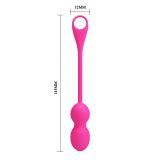 Вагинальные шарики - Pretty Love Elvira Phone control vibro balls Pink