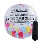 Вібропуля в бомбочці для ванн - Big Teaze Toys Bath Bomb Surprise with Vibrating Body Massager Laven