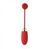 Svakom Ella Vibrating Egg Red віброяйце, 21.5х3.3 см