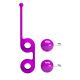 Вагінальні кульки - Pretty Love Kegel Tighten Up Balls III Purple