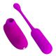 Віброяйце з кліторальним стимулятором - Pretty Love Curupira Multifunctional 2 in 1 Purple