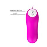 Віброяйце - Vibrating Egg, 12 Speed Vibr, Purple, 8,8x3,4 см