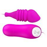 Віброяйце - Vibrating Egg, 12 Speed Vibr, Purple, 8,8x3,4 см