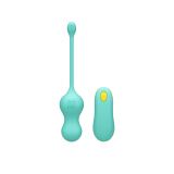 Виброяйцо для точки G с пультом управления Romp Cello Light Teal, водонепроницаемое