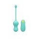 Виброяйцо для точки G с пультом управления Romp Cello Light Teal, водонепроницаемое