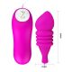 Віброяйце - Vibrating Egg, 12 Speed Vibr, Purple, 8,8x3,4 см