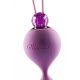 Mae B Elegant Soft Touch Love Balls - вагинальные шарики со смещенным центром тяжести (пурпурный)