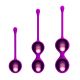 Вагінальні кульки - Pretty Love Kegel Balls Set Pink, 3 шт.