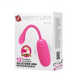Віброяйце - Pretty Love Kirk Vibrating Egg Pink Віброяйце - Pretty Love Kirk Vibrating Egg Pink
