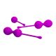 Вагінальні кульки - Pretty Love Kegel Balls Set Pink, 3 шт.