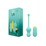 Виброяйцо для точки G с пультом управления Romp Cello Light Teal, водонепроницаемое