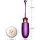 Віброяйце - Vibrating Silicone Love Egg Purple, USB, 10 Function, Heating, Voice Control