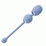 Вагінальні віброкульки - Pretty Love Willie Vibrating Kegel Balls Light Blue