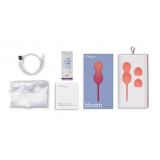 Смарт вагинальные шарики с вибрацией We-Vibe Bloom, диаметр 3,3 см, масса 45, 65, 80 г