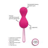 Смарт вагинальные шарики Gvibe Gballs 2 App 8 на 3 см (розовые)