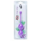 Вагінальні кульки - Silicone Kegel Balls Purple, 32 мм, 125 г