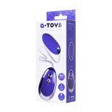 Віброяйце Toyfa A - Toys, силікон, фіолетовий, 6,5 см