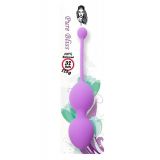 Вагінальні кульки - Silicone Kegel Balls Purple, 32 мм, 125 г