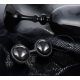 Lelo Luna Beads Noir - Вагинальные шарики со смещенным центром тяжести, 3 см (черные)