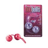 Вагинальные шарики - Marbilized Duo Balls, красный