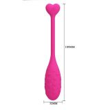 Віброяйце - Pretty Love Fisherman Vibrating Egg Pink (App)