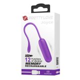Віброяйце - Pretty Love Joyce Vibrating Egg Purple