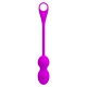 Вагінальні кульки - Pretty Love Elvira Phone control vibro balls Purple