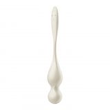 Вагинальные смарт-шарики с вибрацией Satisfyer Love Birds 1 Connect App White, 78 г
