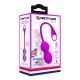 Вагінальні кульки - Pretty Love Elvira Phone control vibro balls Purple