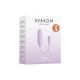 Смарт-виброяйцо Svakom Plume Pastel Lilac, 2 мотора, мягкий кончик для стимуляции клитора