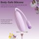 Смарт-виброяйцо Svakom Plume Pastel Lilac, 2 мотора, мягкий кончик для стимуляции клитора