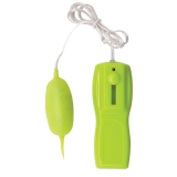 Віброяйце, що світиться в темряві Glo, - Glo a Go - Go Electric Lemon Flicker Tip Vibrating Bullet