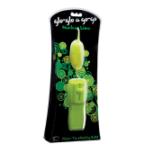 Віброяйце, що світиться в темряві Glo, - Glo a Go - Go Electric Lemon Flicker Tip Vibrating Bullet