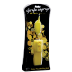 Віброяйце, що світиться в темряві Glo, - Glo a Go - Go Electric Lemon Flicker Tip Vibrating Bullet