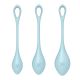 Вагінальні кульки - Satisfyer Yoni Power 2 Light Blue Вагінальні кульки - Satisfyer Yoni Power 2 Light Blue
