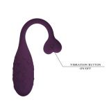 Віброяйце - Pretty Love Fisherman Vibrating Egg Purple (App)