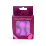 Набір вагінальних кульок - Silicone Kegal Balls Set Purple