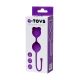 Вагинальные шарики A-Toys By Toyfa, силикон, фиолетовые, ø 2,7 см