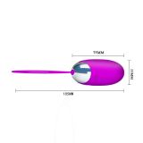Віброяйце - Pretty Love Benson Vibrating Egg Purple Віброяйце - Pretty Love Benson Vibrating Egg Purple