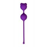 Вагинальные шарики A-Toys By Toyfa, силикон, фиолетовые, ø 2,7 см
