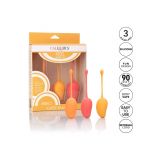 Набір вагінальних кульок - Calexotics Kegel Training Set Mango Набір вагінальних кульок - Calexotics Kegel Training Set Mango