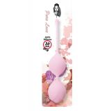 Вагінальні кульки - Silicone Kegel Balls Light Pink, 36 мм, 90 г