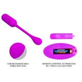 Віброяйце - Pretty Love Lechies Vibrating Egg Purple