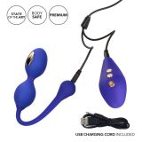 CalExotics E - stim Dual Kegel Exerciser - вагінальні кульки з електростимуляцією, 3,25 см