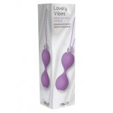 Mae B Elegant Soft Touch Love Balls - вагинальные шарики со смещенным центром тяжести, (розовый)