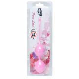 Вагінальні кульки - Silicone Kegel Balls Pink, 36 мм, 90 г