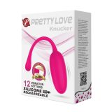 Віброяйце - Pretty Love Knucker Vibrating Egg Magenta