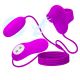 Віброяйце з кліторальним стимулятором - Pretty Love Suction & Vibro Bullets Purple
