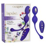 CalExotics E - stim Dual Kegel Exerciser - вагінальні кульки з електростимуляцією, 3,25 см