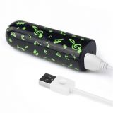 Вібропуля - Rechargeable Glow-in-the-dark Music Massager